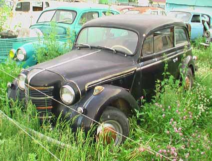 Automobile BMW321 of a sample of 1939 assembly of 1947 